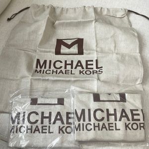3pk Michael Kors Dust bags